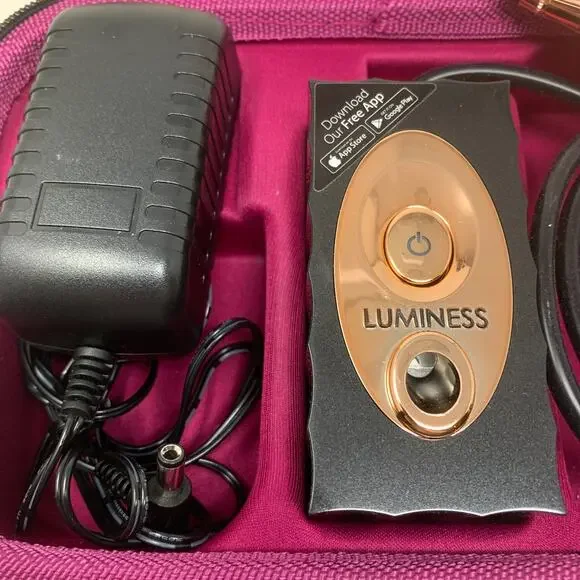 Luminess Air Airbrush Makeup System Kit Compressor Stylus Foundation Case Tested
